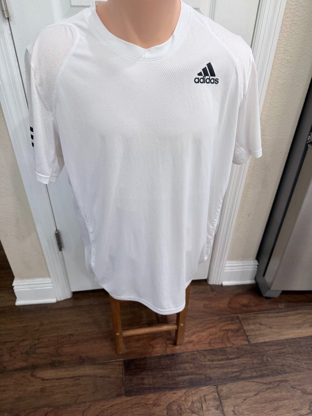 Adidas Primegreen AEROREADY Men’s Large White Performance Athletic Shirt